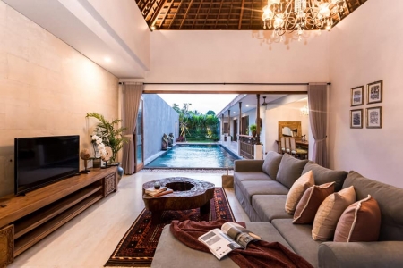 Стильная 3 спальная вилла в частном комплексе, Убуд