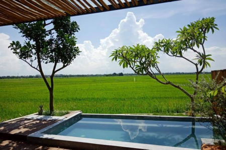 4 bedroom villa with a private pool and views of the rice fields, Hoi An
