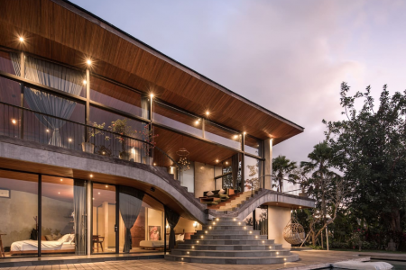 Custom 3 Bedroom Pool Villa with Rice Field Views, Ubud