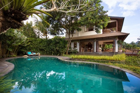 Amazing 3 Bedroom Villa with Rice Terrace Views, Ubud