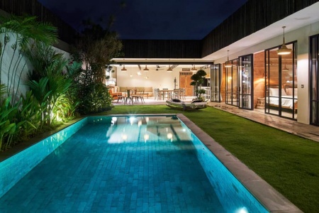 Стильная 3 спальная вилла с бассейном, Умалас