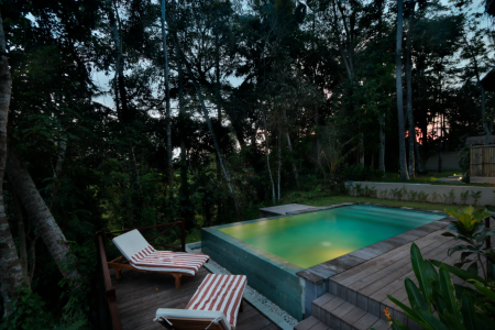 Уютная 3 спальная вилла в джунглях Убуда