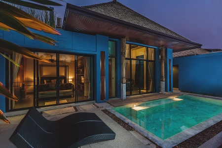 Вилла в тайском стиле на 2 спальни с бассейном в комплексе на Банг Тао