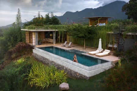 Вилла на 2 спальни с удивительным видом, Сумберкима