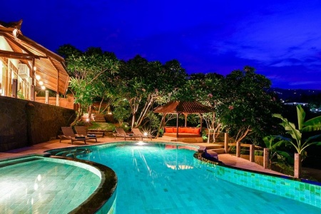 Тропическая 3 спальная вилла на севере Бали, Ловина