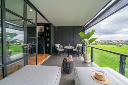 Современные 1 спальные апартаменты в пешей доступности до пляжа, Чангу