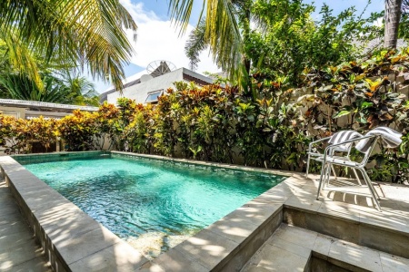 2BR bright villa with pool in the center of Canggu