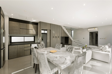 Вилла с тремя спальнями и бассейном в Банг тао в Wallaya