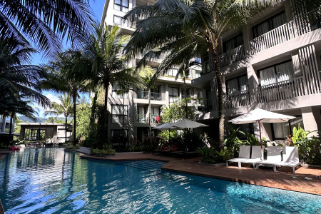 Современные 2x спальные апартаменты в шаге от пляжа Бангтао