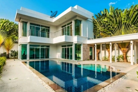 3х спальная вилла с большой территорией и садом на Най Харн