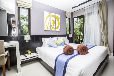 Односпальные апартаменты с видом на море на Патонге